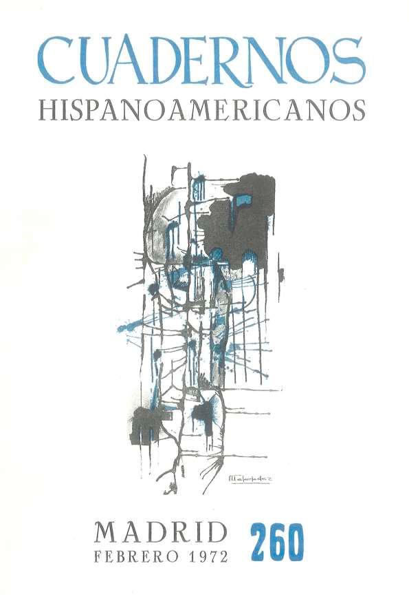Cuadernos Hispanoamericanos. Núm. 260, febrero 1972 | Biblioteca Virtual Miguel de Cervantes
