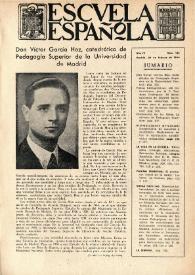 Escuela española. Año IV, núm. 145, 24 de febrero de 1944