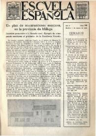 Escuela española. Año V, núm. 198, 1 de marzo de 1945