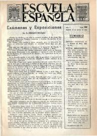 Portada:Escuela española. Año V, núm. 200, 15 de marzo de 1945