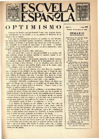 Escuela española. Año VI, núm. 243, 10 de enero de 1946
