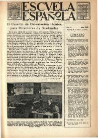 Escuela española. Año VI, núm. 248, 14 de febrero de 1946
