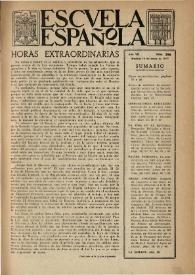 Escuela española. Año VII, núm. 296, 16 de enero de 1947