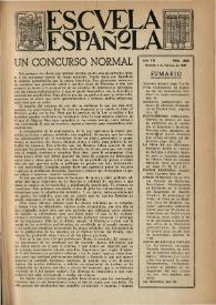 Escuela española. Año VII, núm. 299, 6 de febrero de 1947