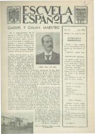 Escuela española. Año XV, núm. 726, 8 de enero de 1955