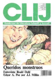 Portada:CLIJ. Cuadernos de literatura infantil y juvenil. Año 2, núm. 2, enero 1989