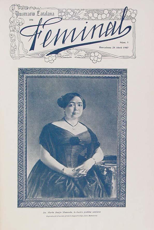 Feminal. Any 1907, núm. 1 (28 abril 1907) | Biblioteca Virtual Miguel de Cervantes
