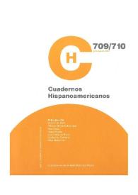 Portada:Cuadernos Hispanoamericanos. Núm. 709-710, julio-agosto 2009
