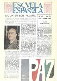 Portada:Escuela española. Año XXIV, núm. 1301, 31 de diciembre de 1964