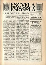 Escuela española. Año XXV, núm. 1308, 27 de enero de 1965