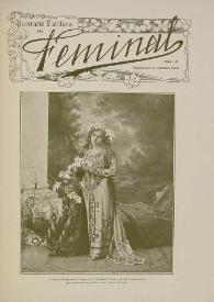 Portada:Feminal. Any 1909, núm. 31 (31 octubre 1909)