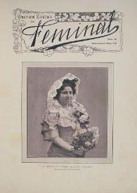 Portada:Feminal. Any 1910, núm. 38 (29 maig 1910)