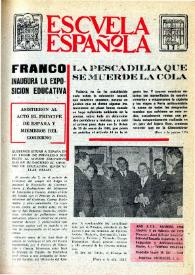 Escuela española. Año XXX, núm. 1796, 6 de febrero de 1970
