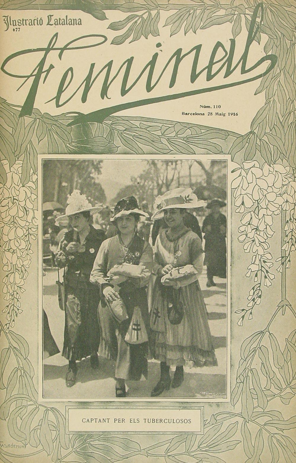 Feminal. Any 1916, núm. 110 (28 maig 1916) | Biblioteca Virtual Miguel de Cervantes