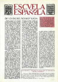 Portada:Escuela española. Año XXXI, núm. 1946, 29 de julio de 1971