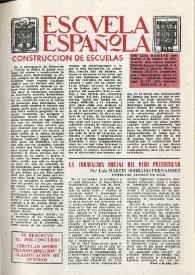 Escuela española. Año XXXII, núm. 1990, 2 de febrero de 1972