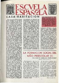 Portada:Escuela española. Año XXXII, núm. 1993, 16 de febrero de 1972