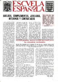 Escuela española. Año XXXIII, núm. 2080, 2 de febrero de 1973