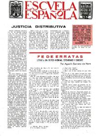Escuela española. Año XXXIII, núm. 2081, 7 de febrero de 1973