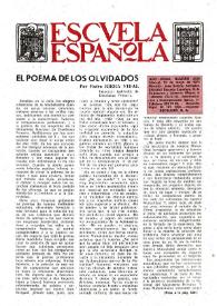 Portada:Escuela española. Año XXXIII, núm. 2108, 23 de mayo de 1973