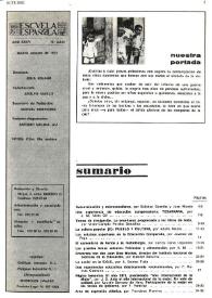 Portada:Escuela española. Año XXXIV, núm. 2216, octubre de 1974