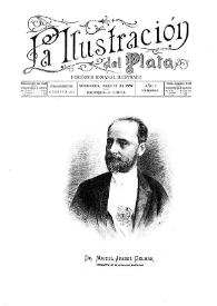 Portada:La Ilustración del Plata : Periódico semanal ilustrado. Año I, número 9, Junio 12 de 1887