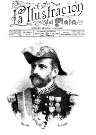 Portada:La Ilustración del Plata : Periódico semanal ilustrado. Año I, número 14, Julio 17 de 1887
