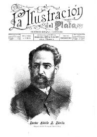 Portada:La Ilustración del Plata : Periódico semanal ilustrado. Año I, número 28, Octubre 23 de 1887