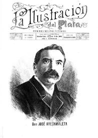 Portada:La Ilustración del Plata : Periódico semanal ilustrado. Año I, número 35, Diciembre 11 de 1887