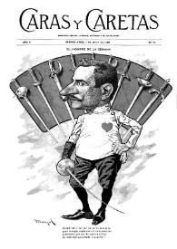 Portada:Caras y caretas : semanario festivo, literario, artístico y de actualidades. Año II, núm. 31, 6 de mayo de 1899