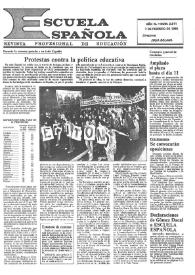 Escuela española. Año XL, núm. 2511, 7 de febrero de 1980