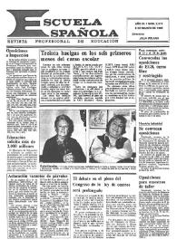 Escuela española. Año XL, núm. 2515, 6 de marzo de 1980