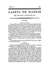 Portada:Gazeta de Madrid. 1808. Núm. 78, 6 de julio de 1808