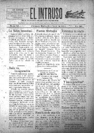 Portada:El intruso. Diario Joco-serio netamente independiente. Tomo VI, núm. 547, martes 5 de junio de 1923