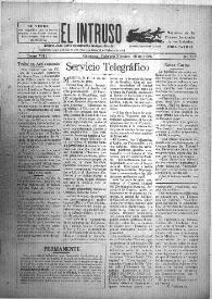 Portada:El intruso. Diario Joco-serio netamente independiente. Tomo VIII, núm. 762, viernes 15 de febrero de 1924
