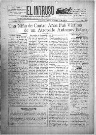Portada:El intruso. Diario Joco-serio netamente independiente. Tomo VIII, núm. 780, viernes 7 de marzo de 1924