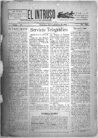 Portada:El intruso. Diario Joco-serio netamente independiente. Tomo IX, núm. 804, viernes 4 de abril de 1924