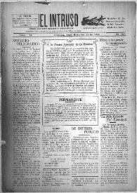 Portada:El intruso. Diario Joco-serio netamente independiente. Tomo IX, núm. 819, miércoles 23 de abril de 1924