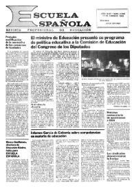 Escuela española. Año XLIII, núm. 2660, 17 de febrero de 1983