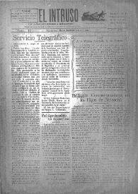 Portada:El intruso. Diario Joco-serio netamente independiente. Tomo IX, núm. 845, sábado 24 de mayo de 1924