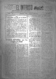 Portada:El intruso. Diario Joco-serio netamente independiente. Tomo IX, núm. 880, viernes 4 de julio de 1924