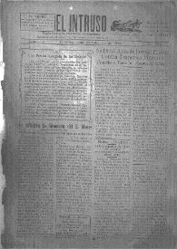 Portada:El intruso. Diario Joco-serio netamente independiente. Tomo X, núm. 902, miércoles 30 de julio de 1924