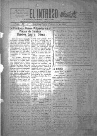 Portada:El intruso. Diario Joco-serio netamente independiente. Tomo X, núm. 904, viernes 1º. de agosto de 1924