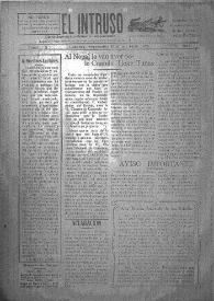 Portada:El intruso. Diario Joco-serio netamente independiente. Tomo X, núm. 942, domingo 14 de septiembre de 1924