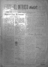 Portada:El intruso. Diario Joco-serio netamente independiente. Tomo X, núm. 946, domingo 21 de septiembre de 1924