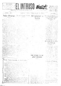 Portada:El intruso. Diario Joco-serio netamente independiente. Tomo XI, núm. 1070, domingo 15 de febrero de 1925