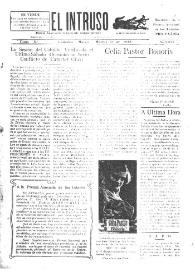 Portada:El intruso. Diario Joco-serio netamente independiente. Tomo XI, núm. 1095, martes 17 de marzo de 1925