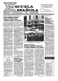 Escuela española. Año XLVII, núm. 2850, 5 de febrero de 1987