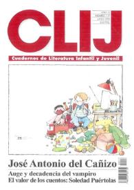 Portada:CLIJ. Cuadernos de literatura infantil y juvenil. Año 12, núm. 117, junio 1999