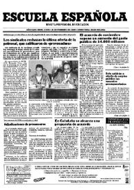 Escuela española. Año XLIX, núm. 2945, 16 de febrero de 1989 | Biblioteca Virtual Miguel de Cervantes